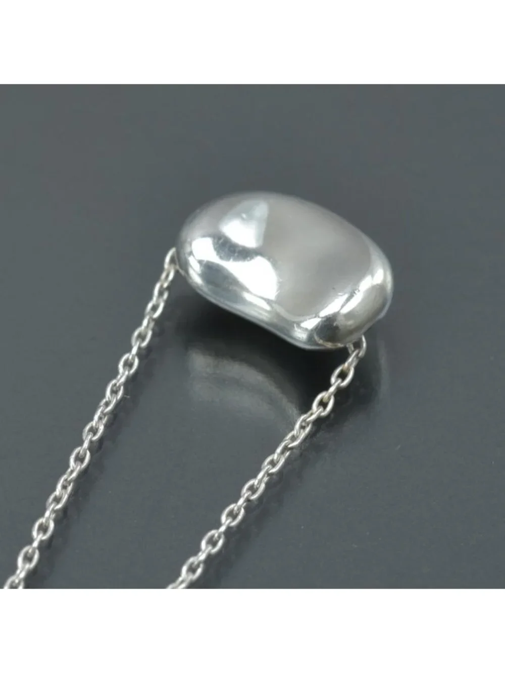 Tiffany & Co Bean S Necklace 925 Sterling Silver
